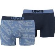 Levis 2P Base Seasonal Boxer Blå bomull Medium Herre