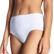 Calida Truser Natural Comfort Brief Highwaist Hvit bomull X-Small Dame