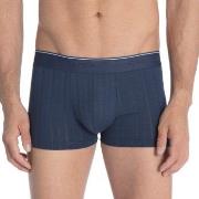 Calida Pure and Style Boxer Brief Indigoblå bomull Small Herre