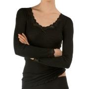 Calida Richesse Lace Long-sleeve Top Svart 40-42 Dame