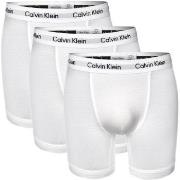 Calvin Klein 3P Cotton Stretch Boxer Brief Hvit bomull Small Herre