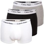 Calvin Klein 3P Cotton Stretch Low Rise Trunks Hvit/Grå bomull X-Large...
