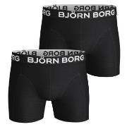 Björn Borg 2P Core Branch Shorts 1215 Svart BCI bomull Large Herre