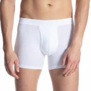 Calida Cotton Code Boxer Brief With Fly Hvit bomull Medium Herre