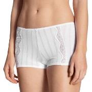 Calida Truser Etude Toujours High-Waist Panty Hvit bomull Medium Dame