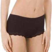 Calida Truser Etude Toujours Low Cut Panty Svart bomull Small Dame