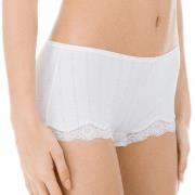 Calida Truser Etude Toujours Low Cut Panty Hvit bomull Medium Dame