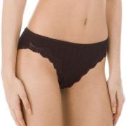 Calida Truser Etude Toujours Regular Cut Brief Svart bomull Small Dame