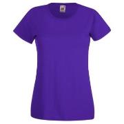 Fruit of the Loom Lady-Fit Valueweight T Lilla bomull Medium Dame