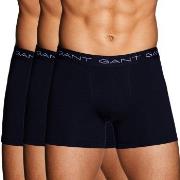 Gant 3P Cotton Stretch Boxer Marine bomull Large Herre