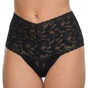 Hanky Panky Truser Signature Lace Retro Thong Svart nylon One Size Dam...