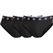 CR7 Cristiano Ronaldo 3P Basic Brief Svart bomull XX-Large Herre