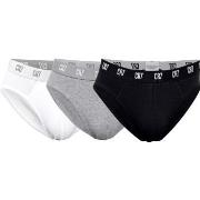 CR7 Cristiano Ronaldo 3P Basic Brief Svart/Hvit bomull XX-Large Herre