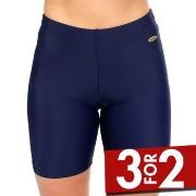 Damella Meg Basic Long Bikini Boxer Marine 38 Dame