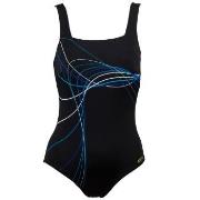 Damella Sissy Basic Chlorine Resistant Swimsuit Turkis 38 Dame