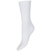 Decoy Strømper Thin Comfort Top Socks Hvit Strl 37/41 Dame