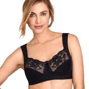 Miss Mary Lovely Lace Soft Bra BH Svart D 95 Dame