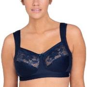 Miss Mary Lovely Lace Support Soft Bra BH Mørkblå F 80 Dame