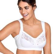 Miss Mary Lovely Lace Support Soft Bra BH Hvit B 95 Dame