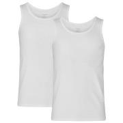 Resteröds 2P Bamboo Tank Top Hvit Small Herre