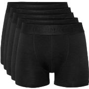 Resteröds 5P Gunnar Bamboo Boxer Helsvart XX-Large Herre