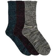 Resteröds Strømper 3P Recycled Socks Mixed Str 40/45