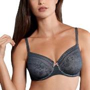 Rosa Faia BH Fleur Underwire Bra Antracit polyamid D 75 Dame