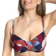 Scampi Vulcano Canopy Marine Bikini Top Blå Mønster Small Dame