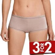 Schiesser Truser Personal Fit Shorts Brun Large Dame