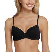 Schiesser BH Pure Cotton Underwire Bra Svart bomull A 70 Dame