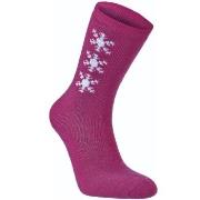 Seger Strømper Lillen Junior Sock Rosa ull Str 25/27 Barn