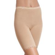 Sloggi Truser Dam Basic Long Beige bomull 42 Dame