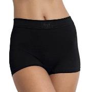 Sloggi Truser Double Comfort Shorts Svart bomull 40 Dame