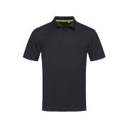 Stedman Active 140 Polo Svart polyester Large Herre