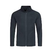 Stedman Active Fleece Jacket For Men Mørkblå polyester Medium Herre