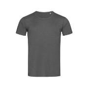 Stedman Ben (Crew Neck) For Men Mørkgrå  ringspunnet bomull Small Herr...