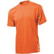 Stedman Classic Men T-shirt Oransje bomull Small Herre