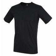 Stedman Classic-T Fitted For Men Svart bomull Large Herre