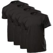 Stedman 4P Comfort Men T-shirt Svart bomull Large Herre