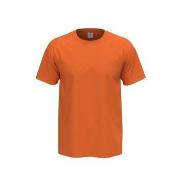 Stedman Comfort Men T-shirt Oransje bomull X-Large Herre