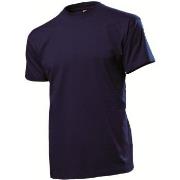 Stedman Comfort Men T-shirt Mørkblå bomull X-Large Herre