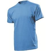 Stedman Comfort Men T-shirt Lysblå bomull Medium Herre