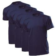 Stedman 4P Comfort Men T-shirt Marine bomull Medium Herre