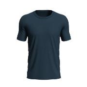 Stedman Morgan Crew Neck Marine ringspunnet bomull Large Herre