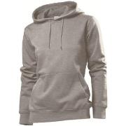 Stedman Sweatshirt Hooded Women Mørkgrå  X-Large Dame