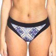 Sunseeker Tribe Attack Full Classic Bikini Panty Svart mønstret 36 Dam...