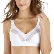 Swegmark BH Fairtrade Soft Bra Hvit økologisk bomull C 105 Dame