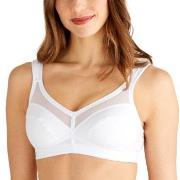 Swegmark BH Net Faitrade Cotton Soft Bra Hvit økologisk bomull E 90 Da...