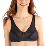 Swegmark BH Net Organic Cotton Soft Bra Svart C 80 Dame