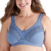 Swegmark BH Treasure Soft Bra Blå bomull D 105 Dame